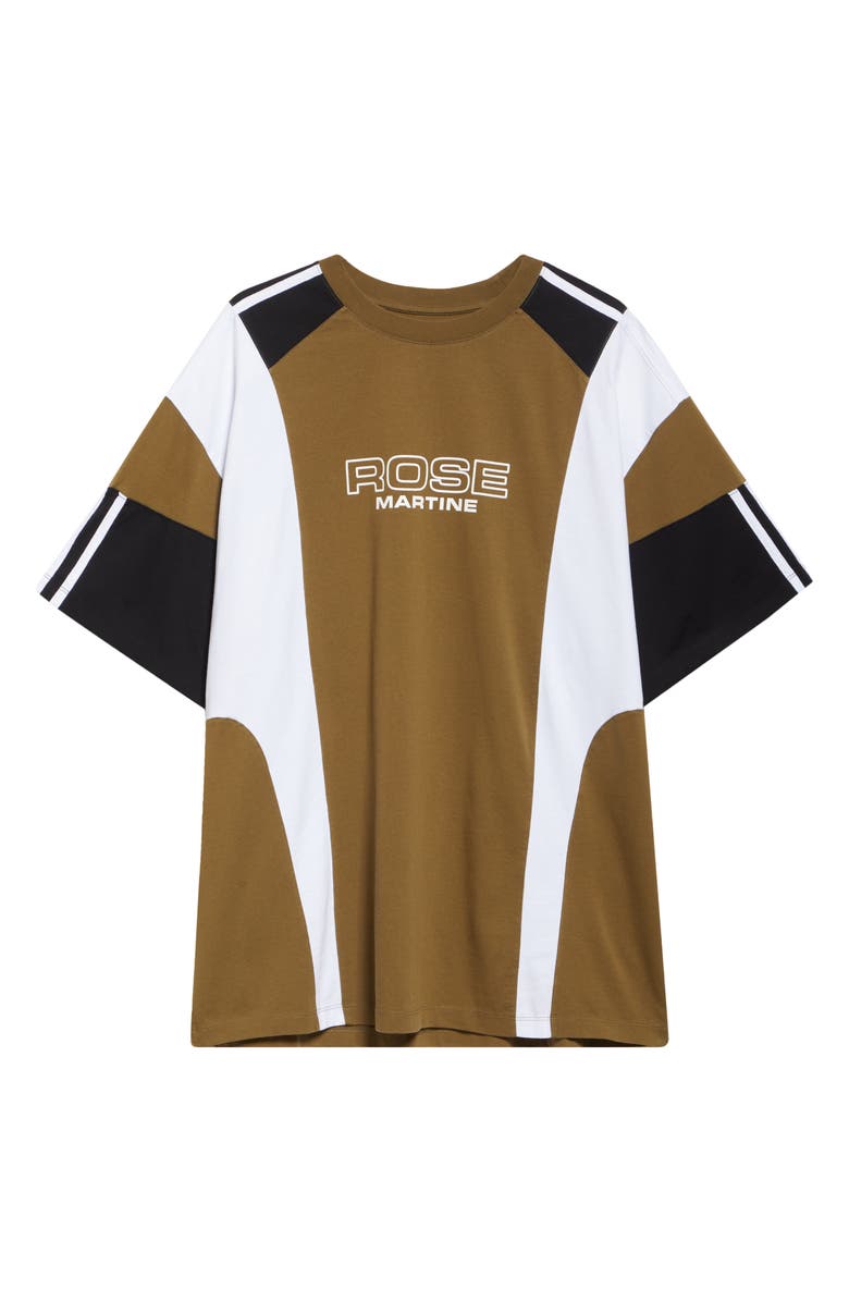 Martine Rose Oversize Panelled T-Shirt, Alternate, color,