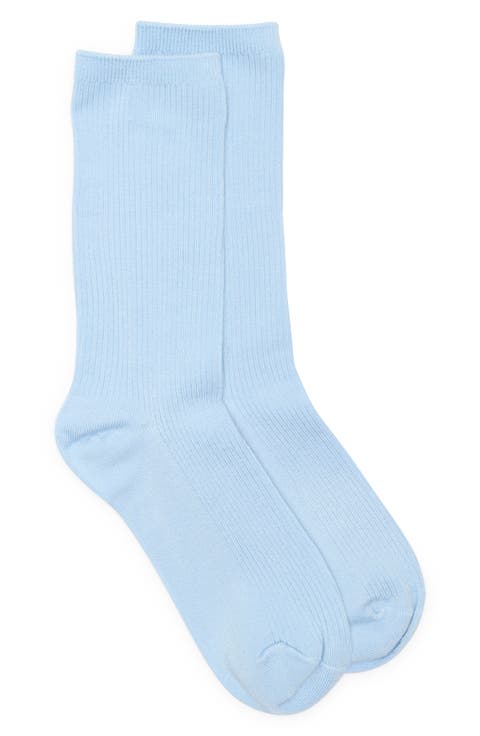 Everyday Rib Crew Socks