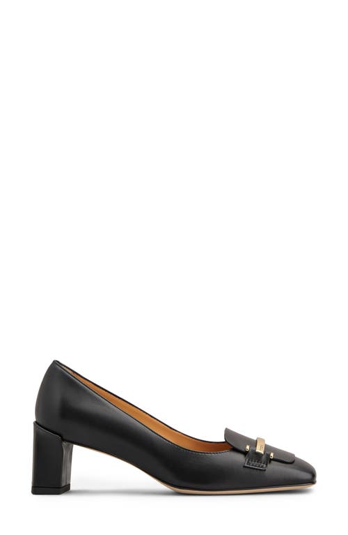 TOD'S TOD'S BARRETTA BLOCK HEEL PUMP 