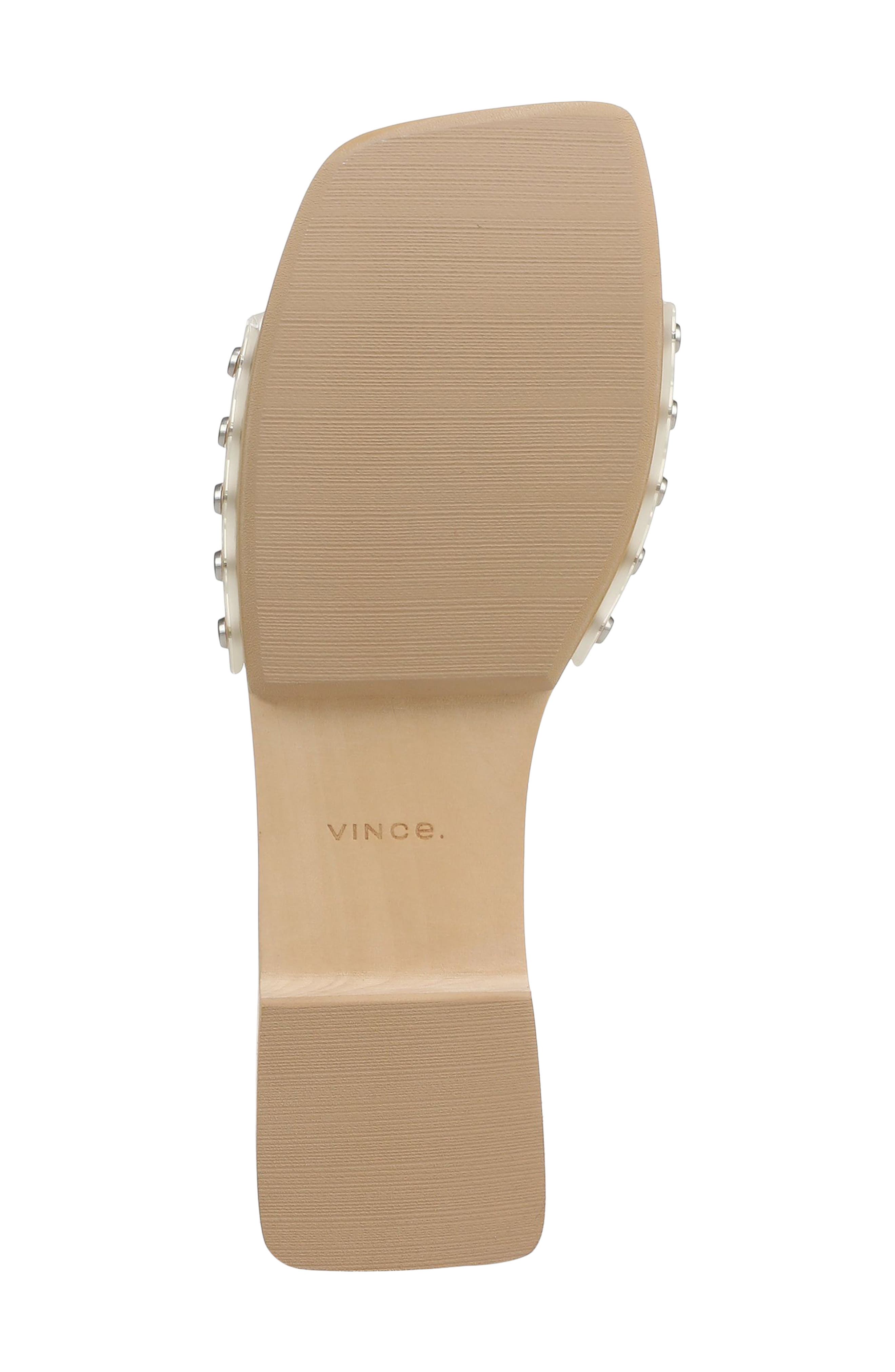Vince Barb Jelly Slide Sandal, Alternate, color, Clear