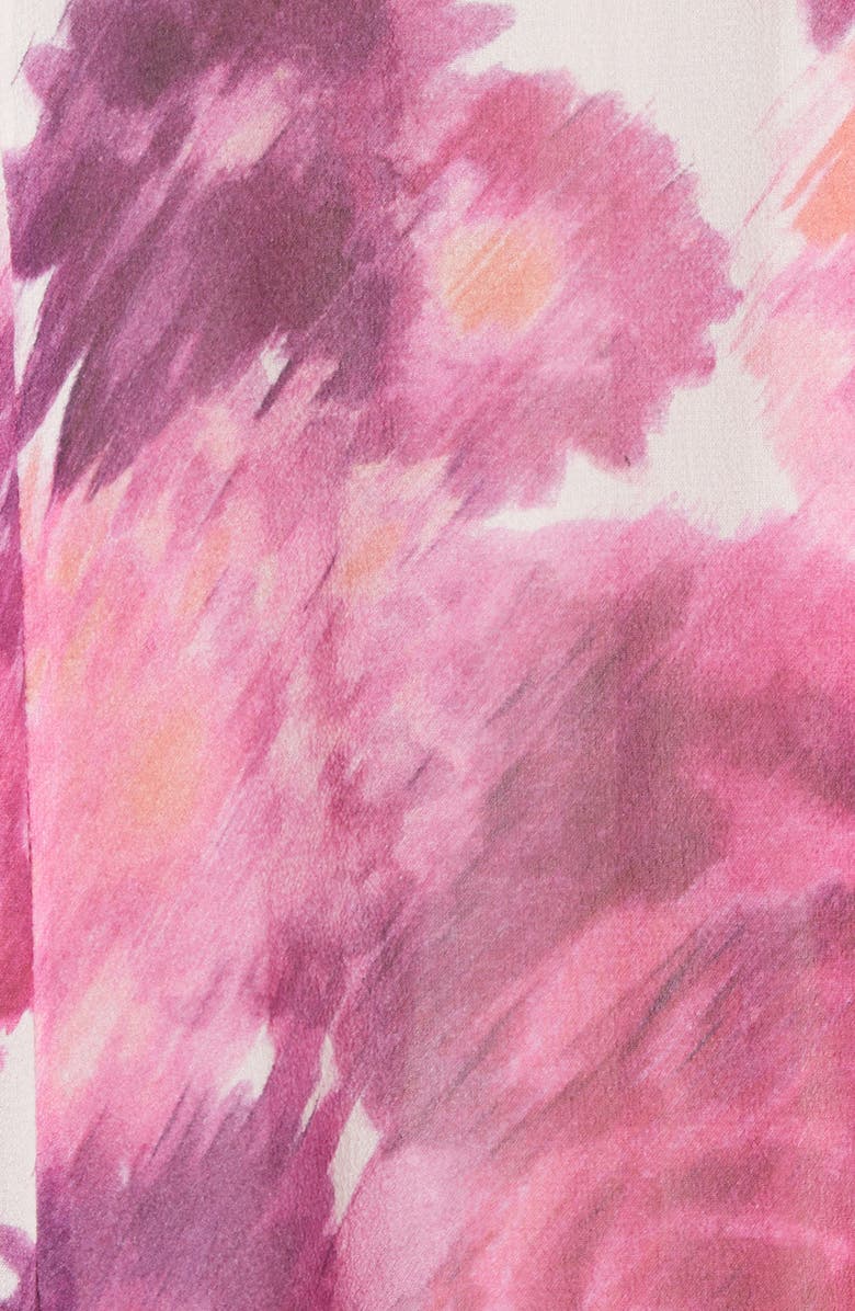 LoveShackFancy Lil Floral Silk Skirt, Alternate, color,