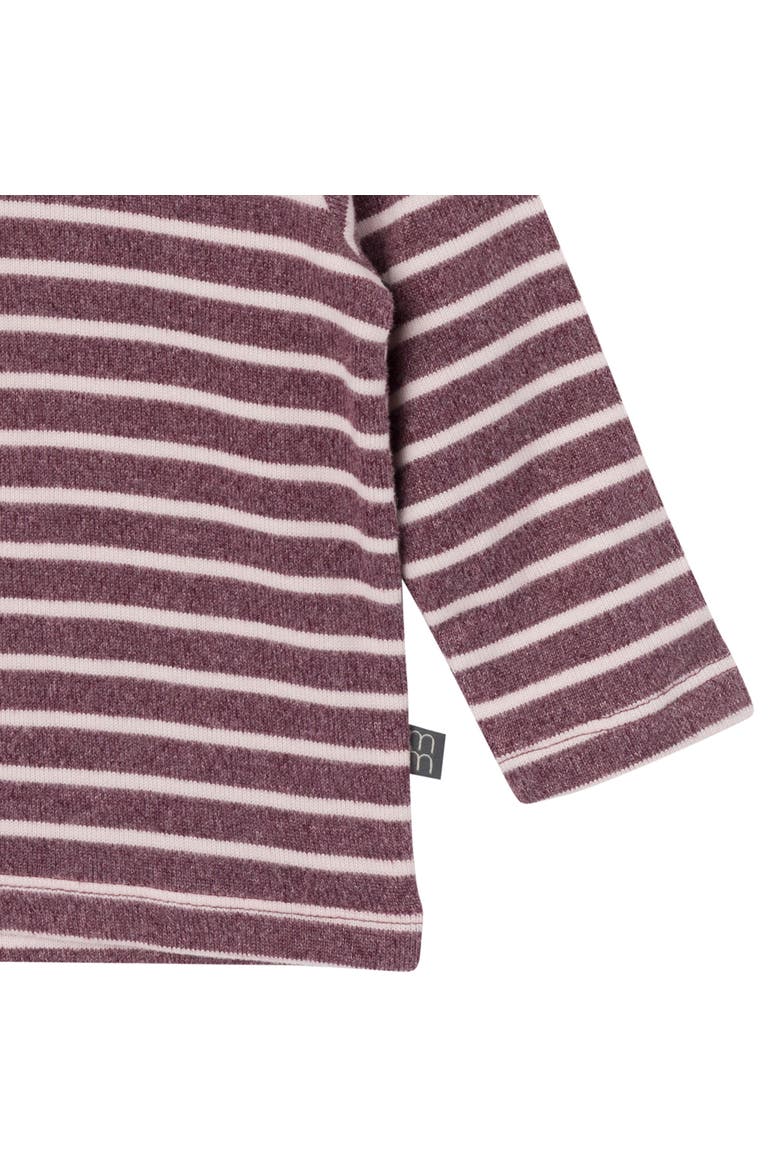Hooded Brushed Hacci Top & Jogger Set, Alternate, color, Rose