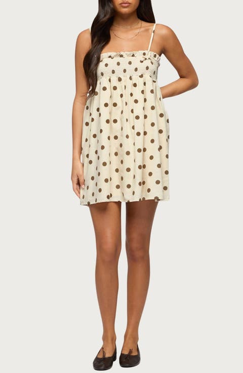 Polka Dot Minidress