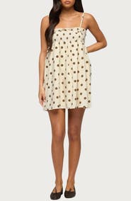 EDIKTED Polka Dot Minidress