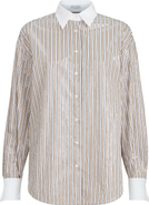 Brunello Cucinelli Dazzling stripes shirt