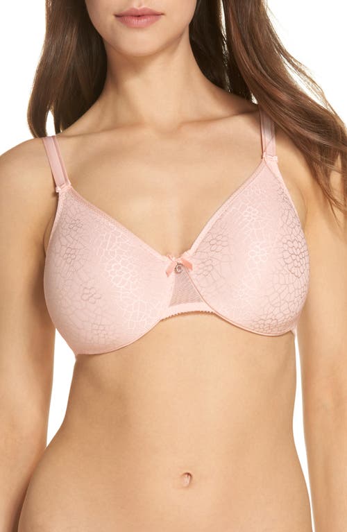 Chantelle Lingerie C Magnifique Underwire Minimizer Bra in Blushing Pink at Nordstrom, Size 38C