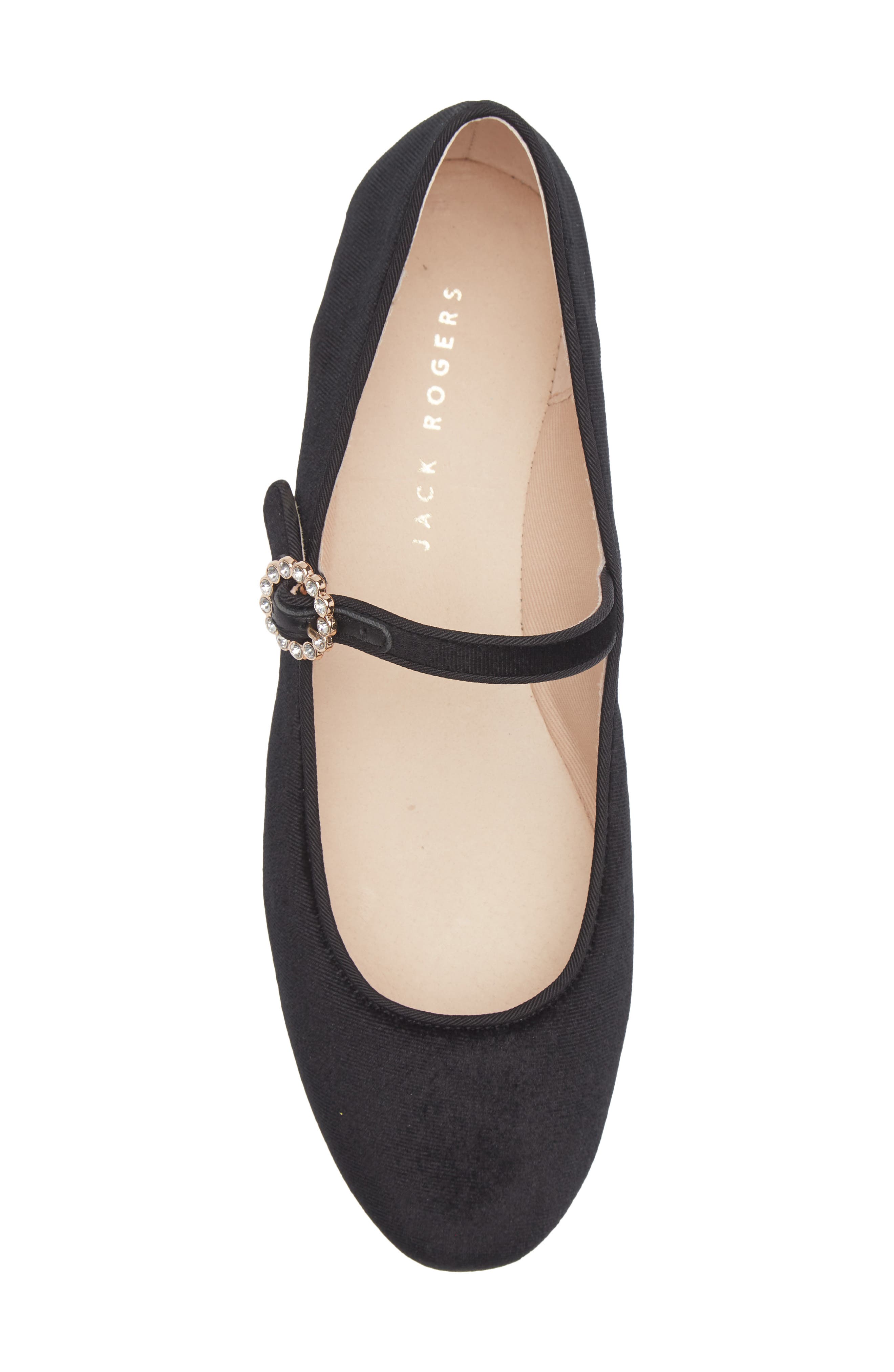 Mizzy Mary Jane Flat, Alternate, color, BLACK