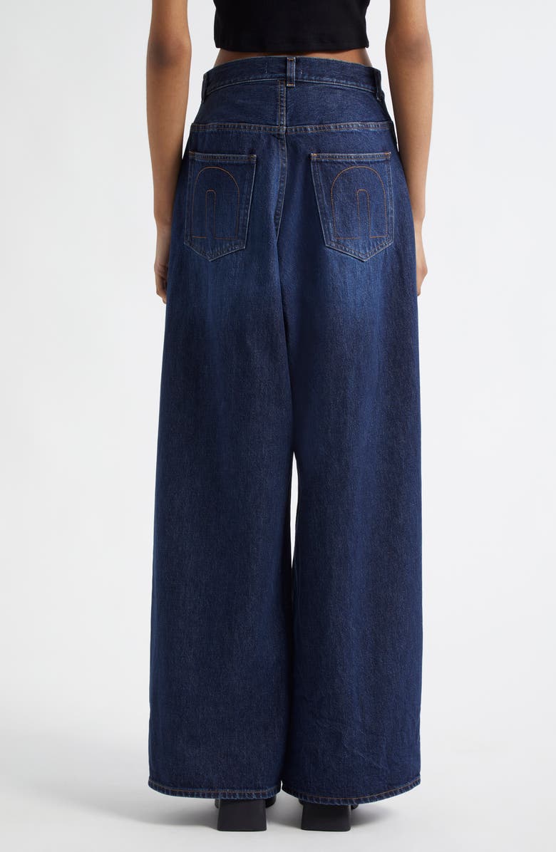 TEURN STUDIOS Baggy Jeans, Alternate, color, Dark Blue