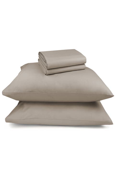 Signature Comfort 100% Egyptian Cotton Breatheable Percale Sheet Set