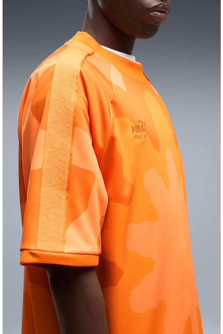 x Côte d'Ivoire x Salehe Bembury King Jersey, Alternate, color, DARK POPPY