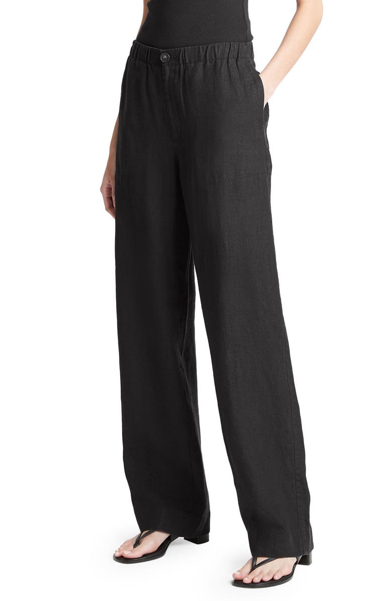 Vince Hemp Utility Pants, Alternate, color, Black