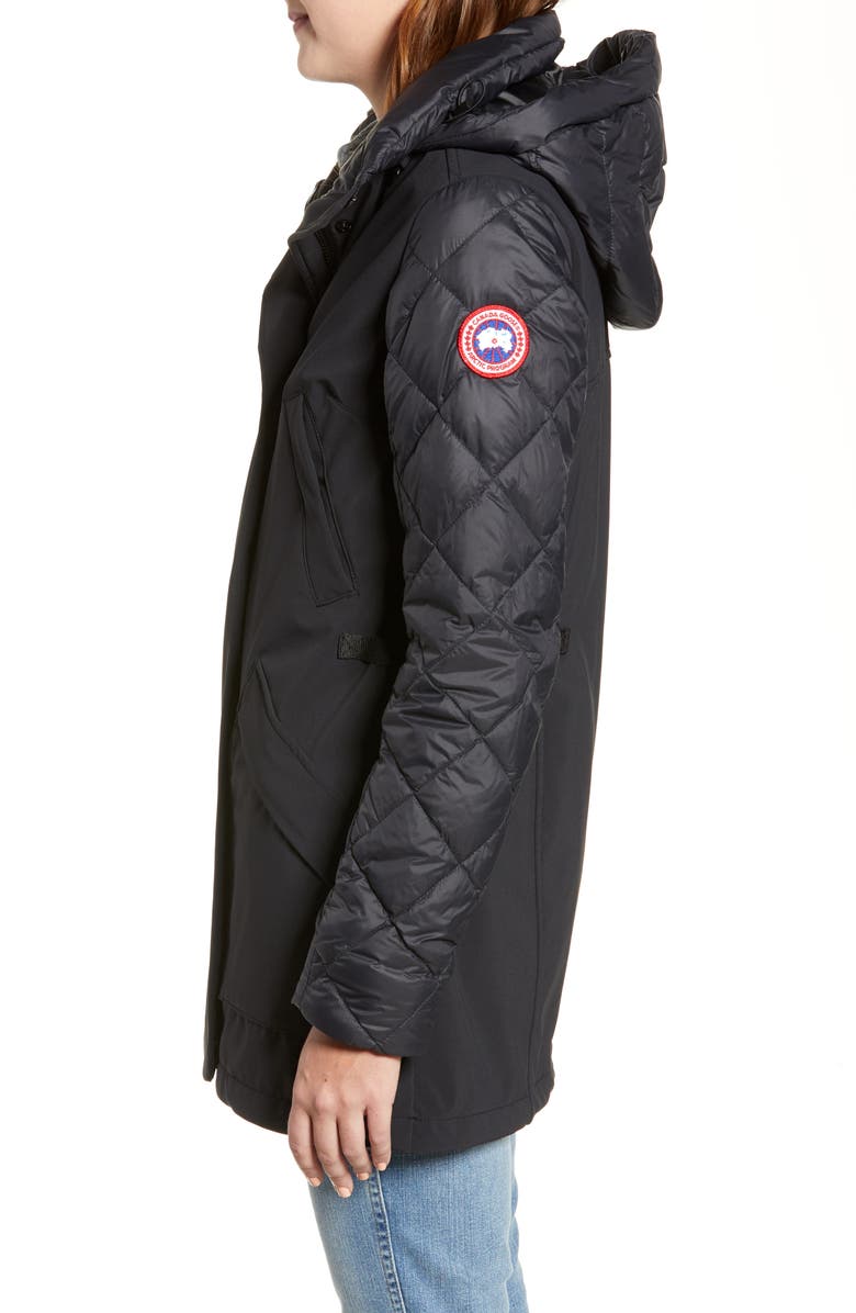 Canada Goose Berkley 675 Fill Power Hooded Waterproof Jacket, Alternate, color, 