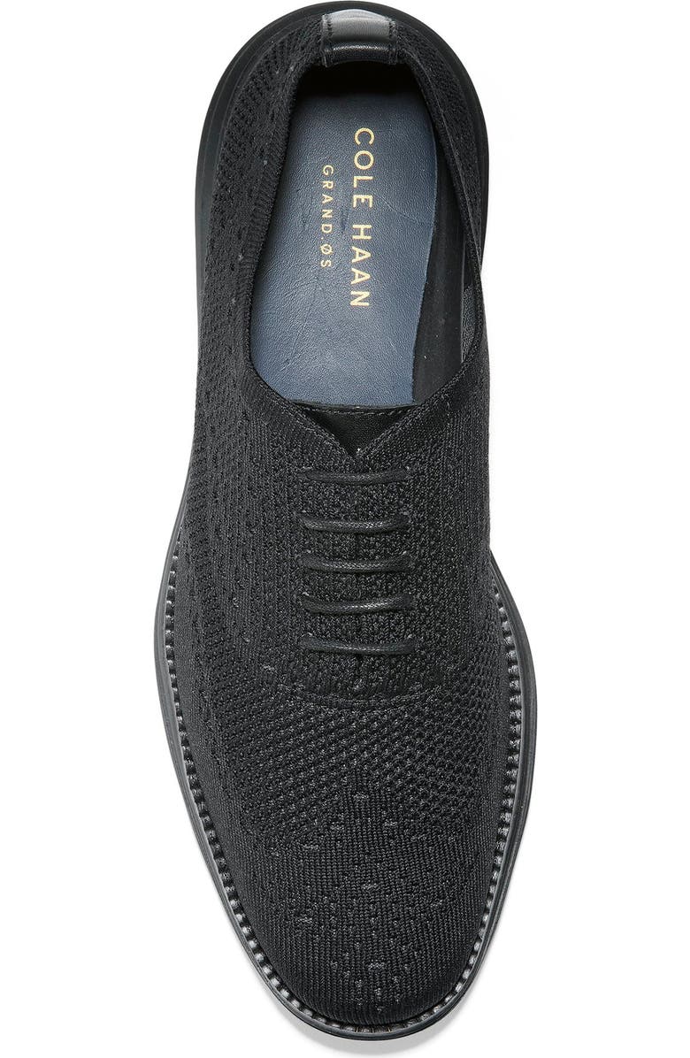 Cole Haan Original Grand Shortwing Oxford, Alternate, color, Black/Blac