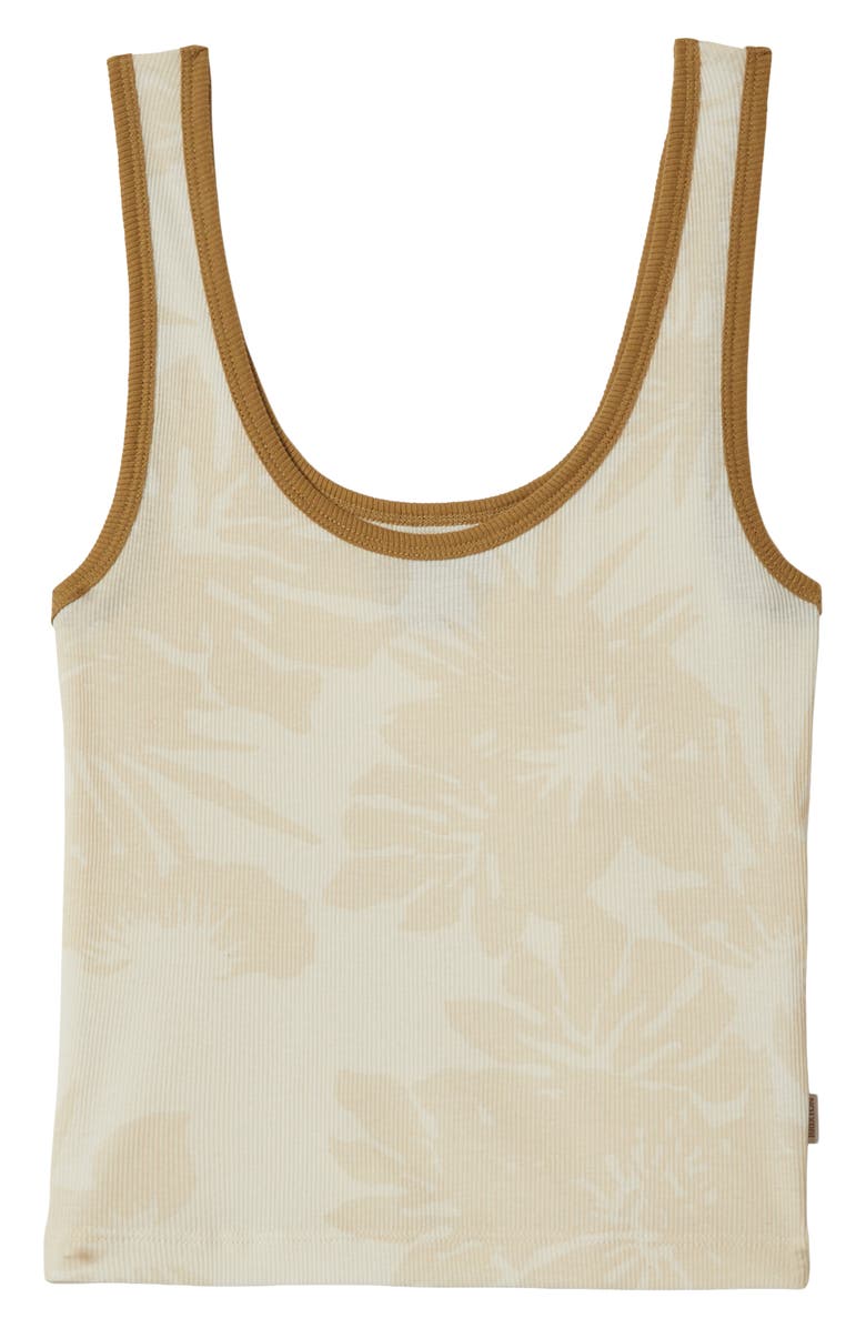 Brixton Ringer Organic Cotton Tank, Alternate, color, Off White/ Olive Stone