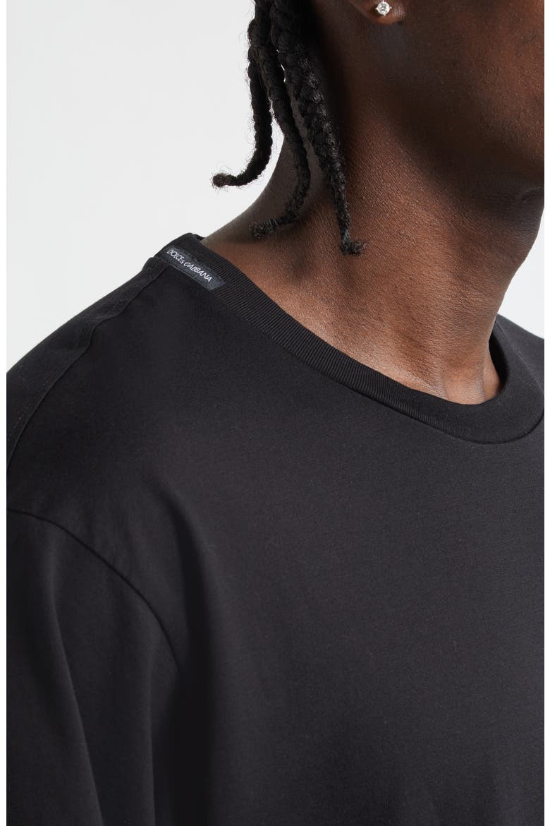Cotton Graphic T-Shirt, Alternate, color, NERO