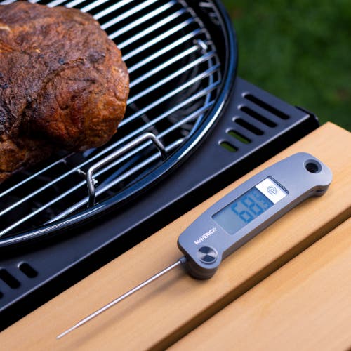 Maverick Extra Large Lcd Thermocouple Thermometer In Blue