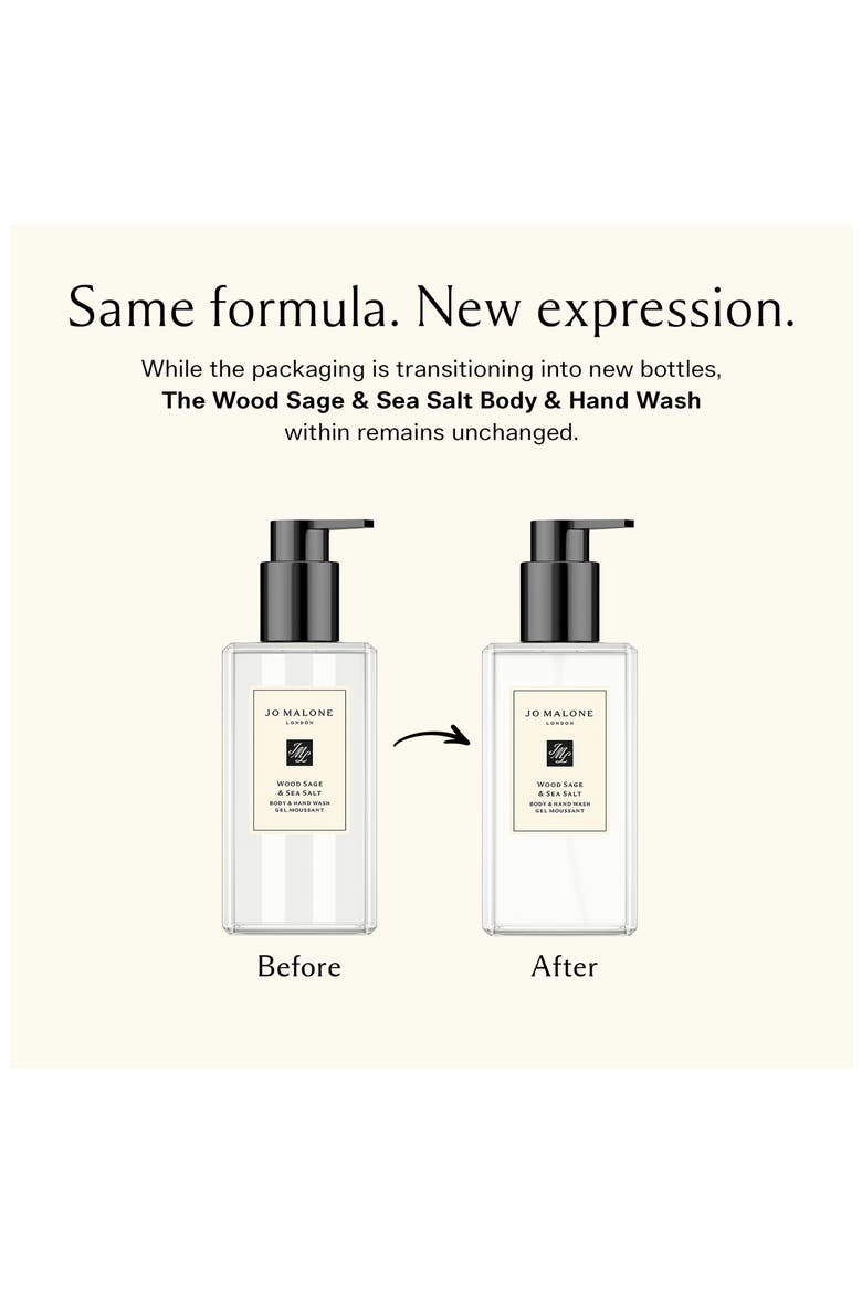 Wood Sage & Sea Salt Body & Hand Wash, Alternate, color, NO COLOR