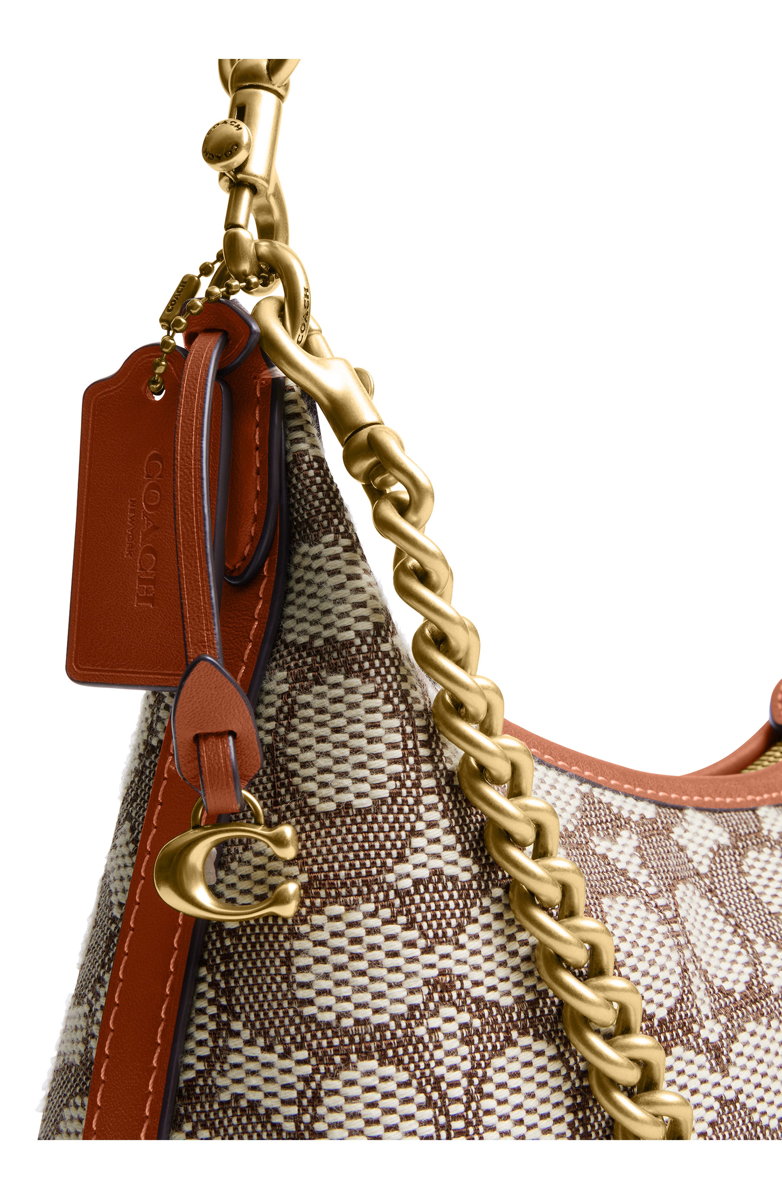 COACH Juliet Signature Jacquard Shoulder Bag, Alternate, color, 