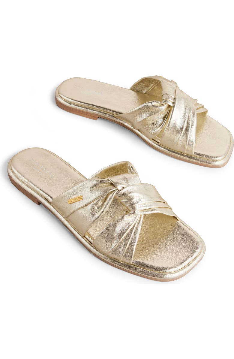 Ted Baker London Ashiyu Knot Slide Sandal, Alternate, color,