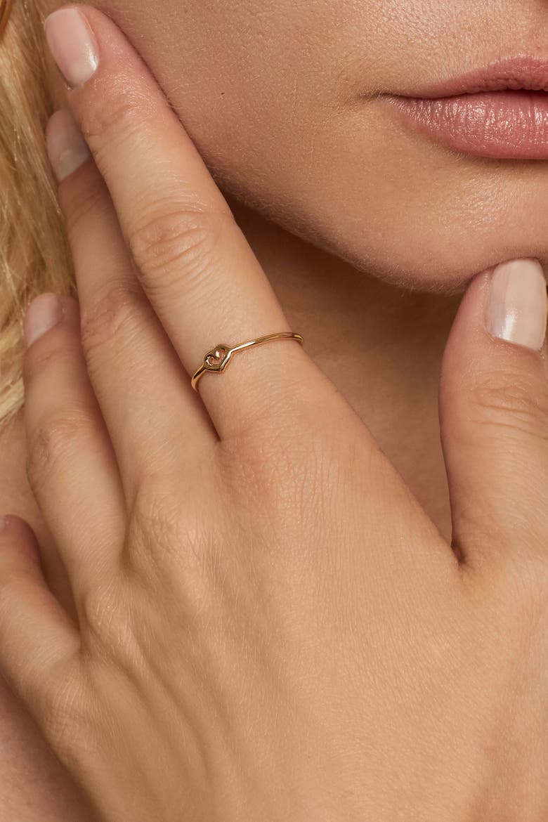 14K Yellow Gold Heart of Gold Ring, Alternate, color, Yellow Gold