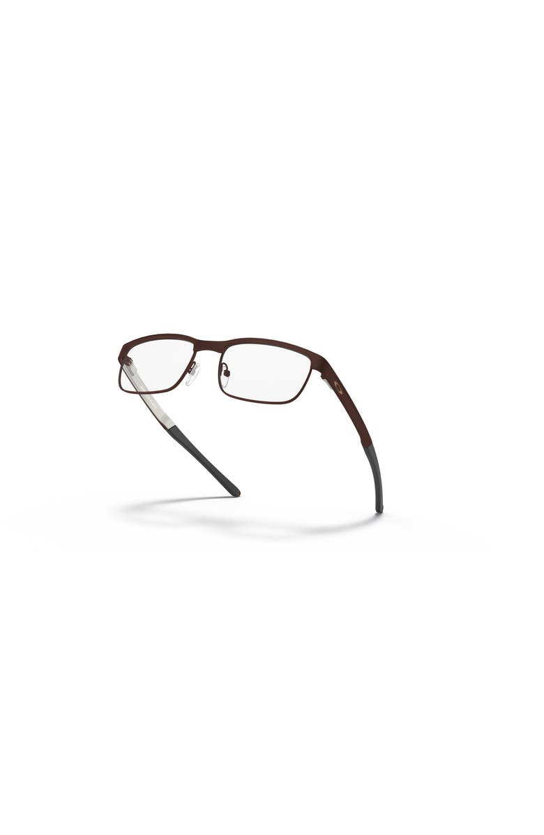 Oakley 54mm Square optical glasses, Alternate, color, Brown