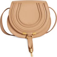 Chloé Small Marcie Leather Crossbody Bag