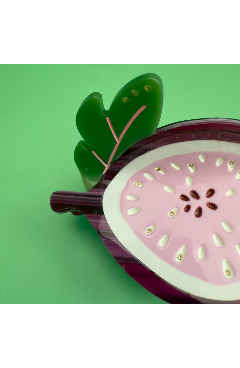 Centinelle Fig Hair Claw, Alternate, color,