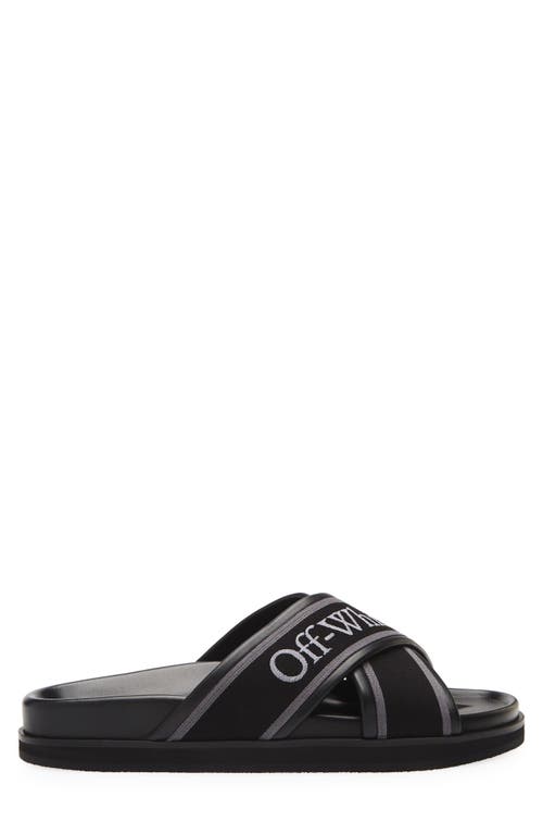 Off-white Cloud Crisscross Slide Sandal In Multi