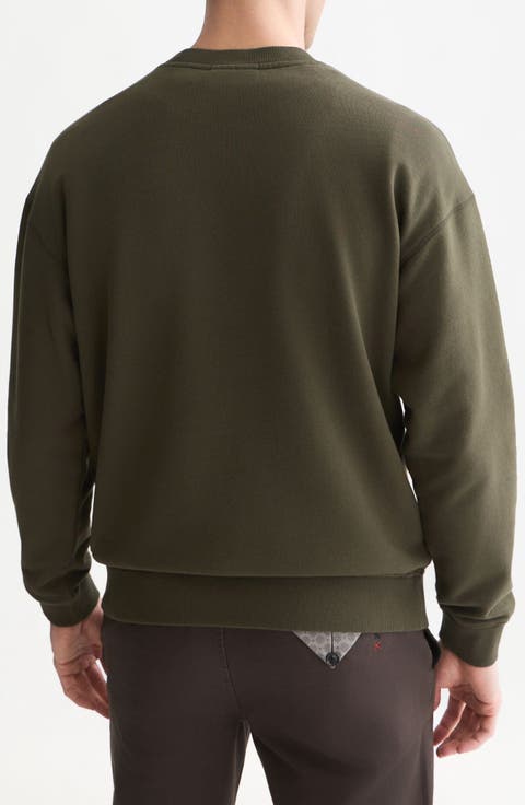 Relaxed Fit Embroidered Sweatshirt
