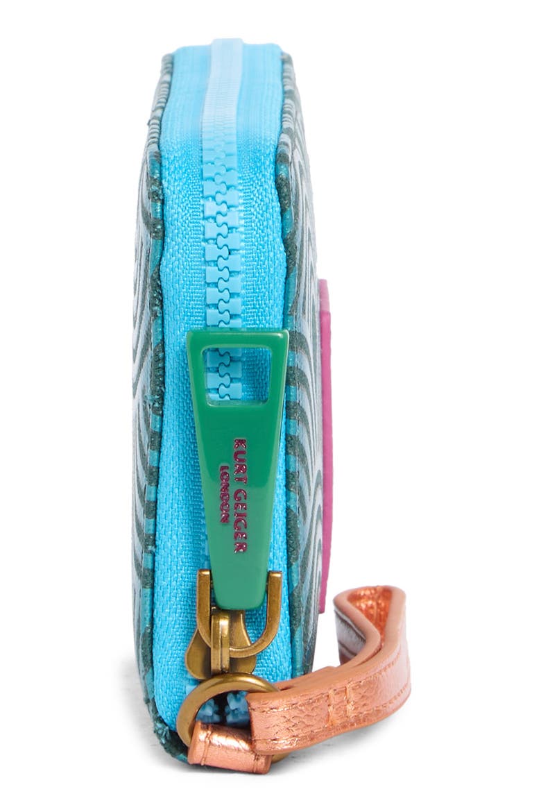 Southbank Zip Around Wallet, Alternate, color, TEAL