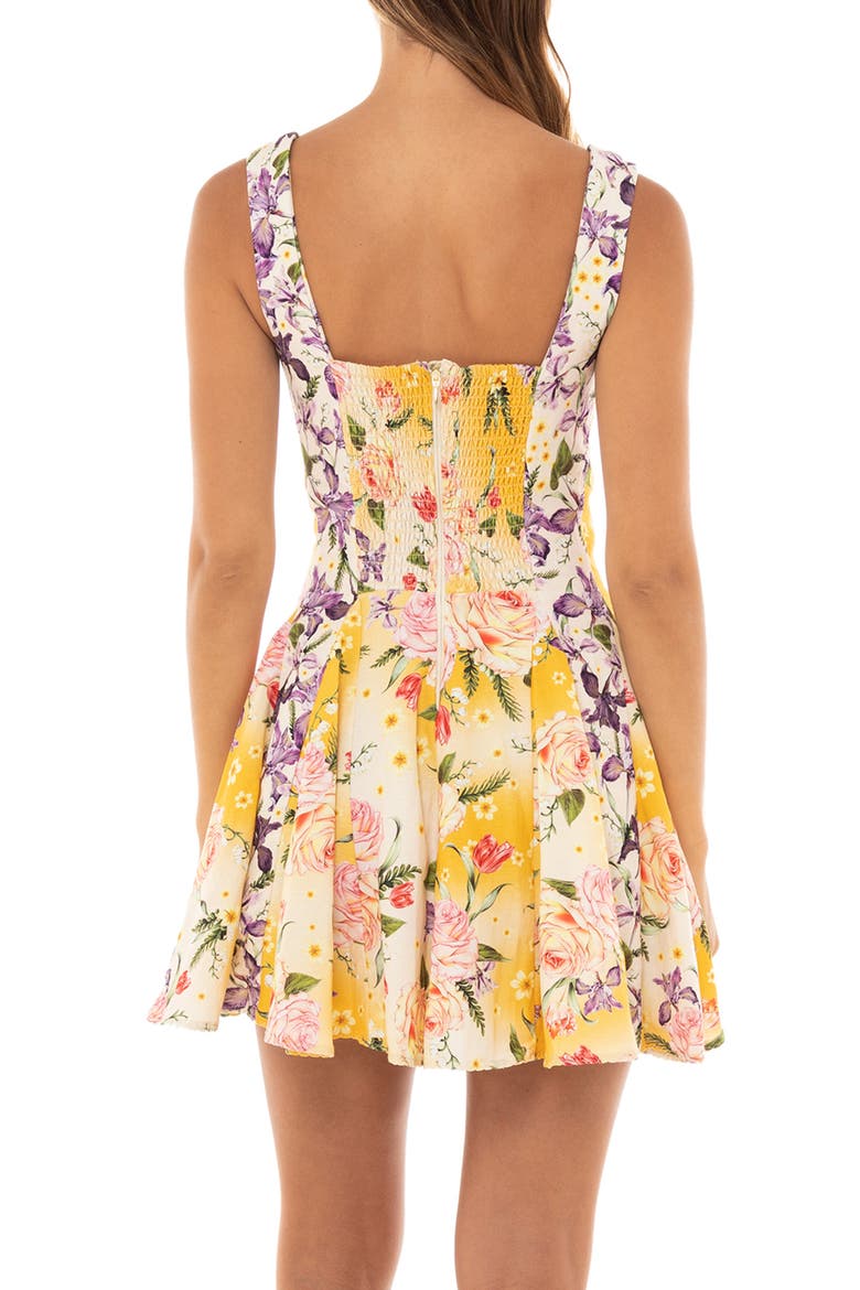 Kristen Dreamin Floral Cover-Up Sundress, Alternate, color, MULTICOLOR