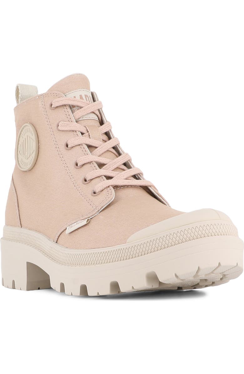 Palladium Pallabase Bootie, Main, color, Sand Flow