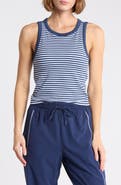 90 DEGREE BY REFLEX Seamless Ribbed Striped Tank