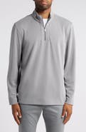 Johnston & Murphy Vintage Wash Quarter Zip Top