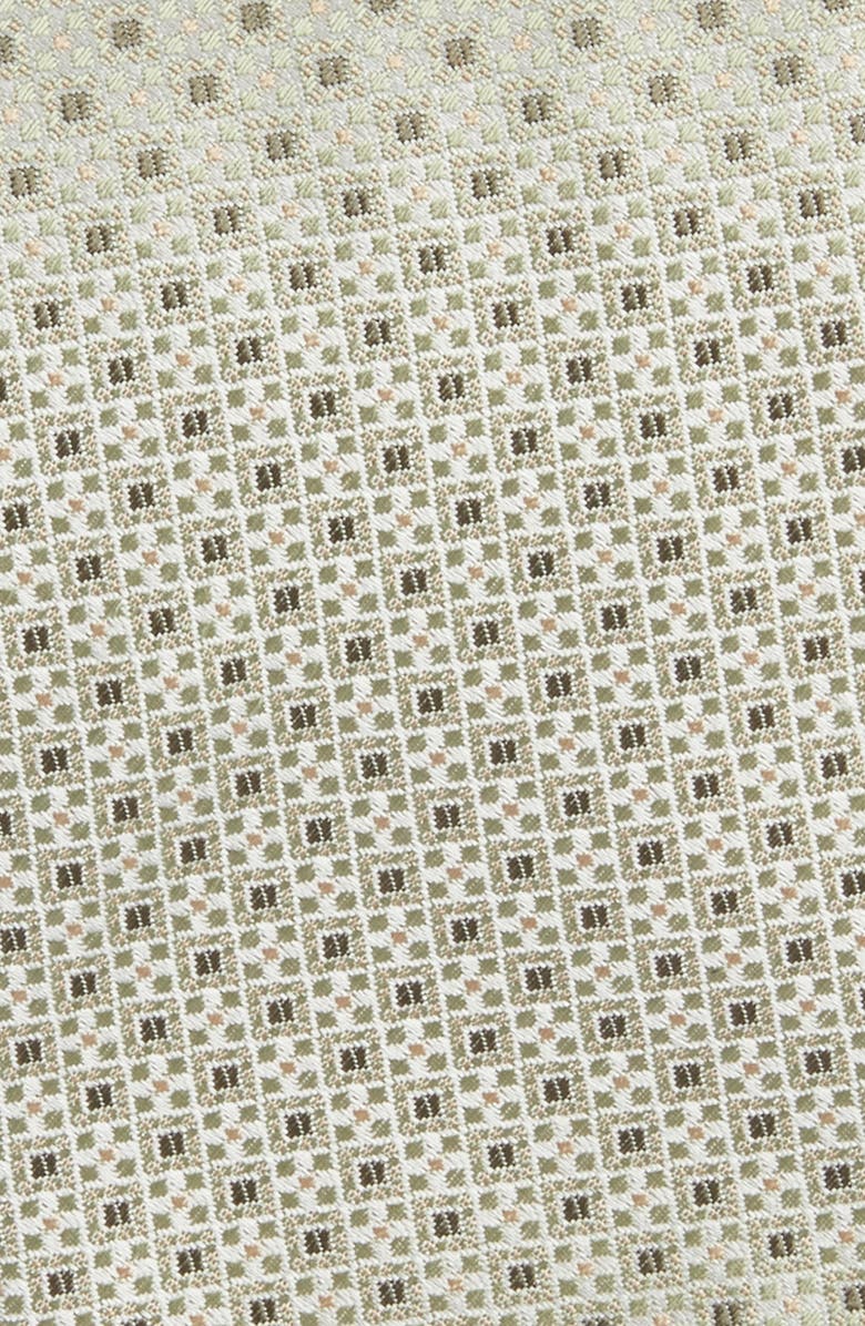 Canali Neat Silk Tie, Alternate, color, 