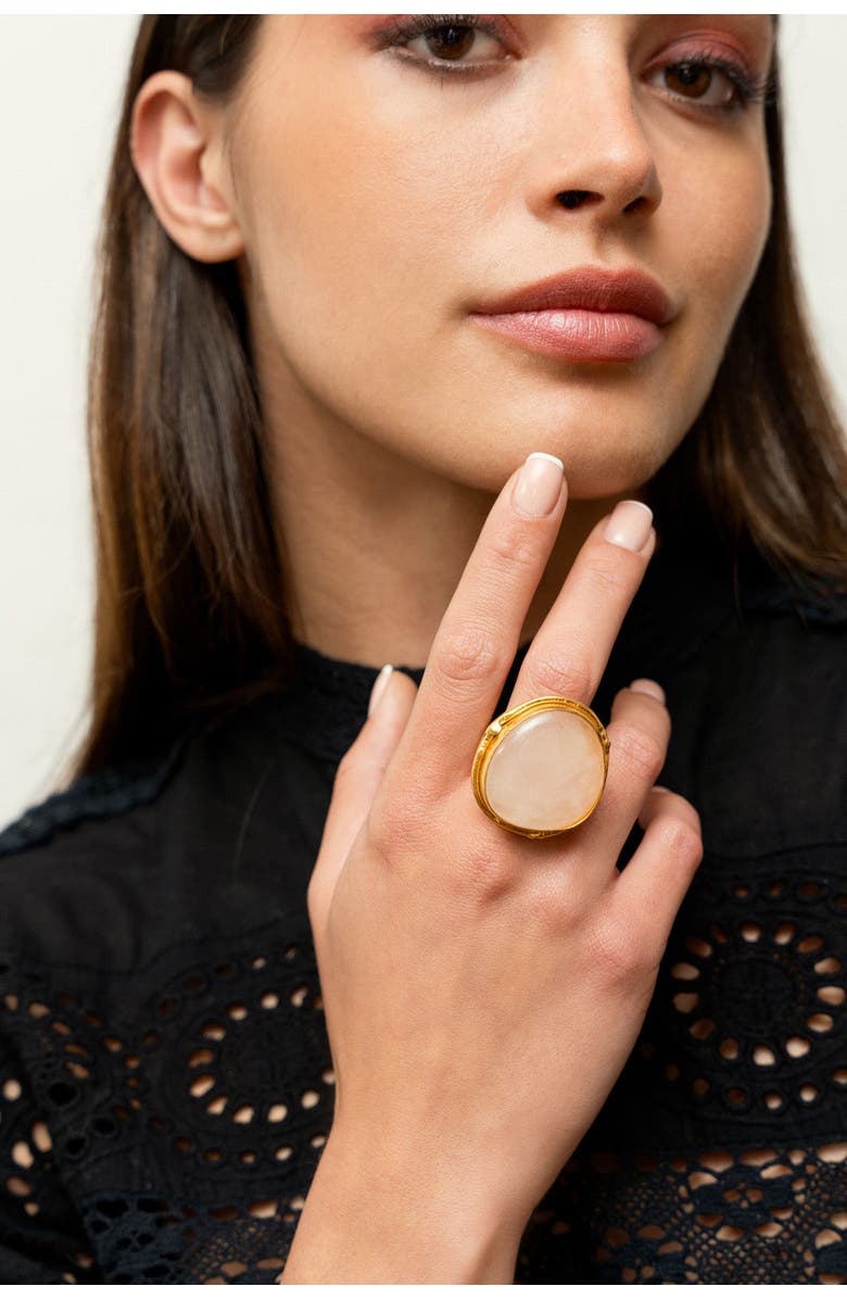SYLVIA TOLEDANO Macaron Ring, Alternate, color, Pink