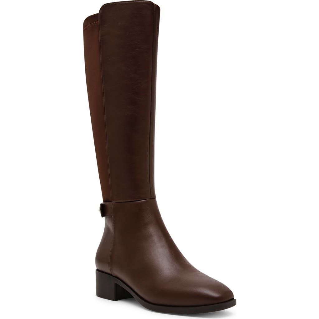Anne Klein Candela Riding Boot In Brown