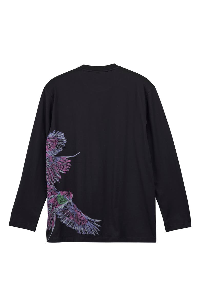 Y-3 Long Sleeve Graphic T-Shirt, Alternate, color, 