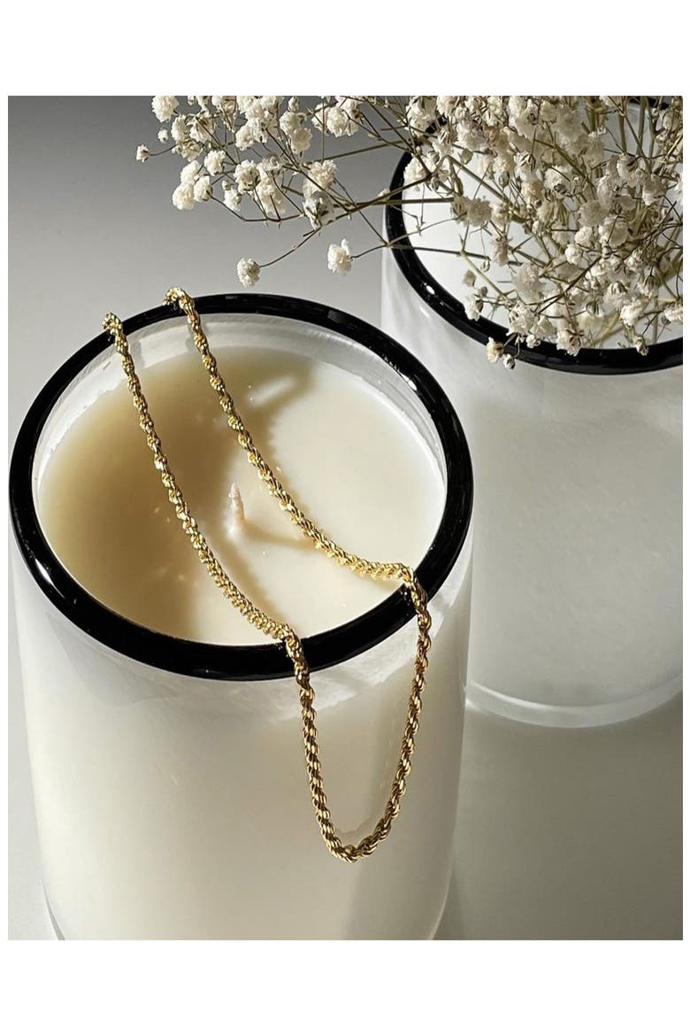 Champagne Classic Candle, Alternate, color, WHITE