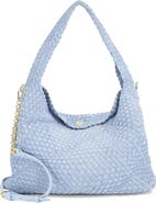 Dune London Deliberate L Woven Shoulder Bag