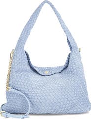 Dune London Deliberate L Woven Shoulder Bag