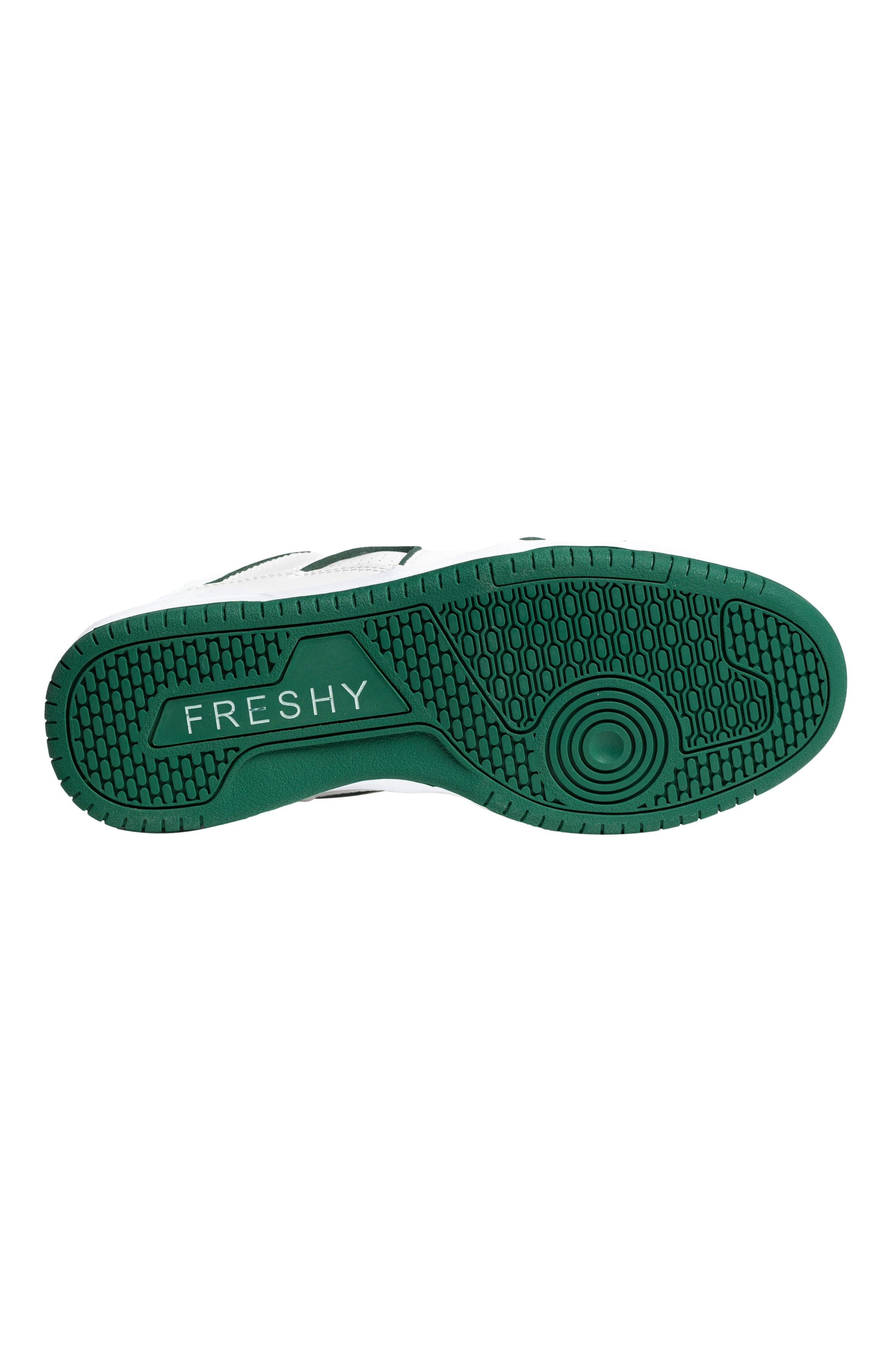 Freshy Steezy Lites Sneaker, Alternate, color, White/Green