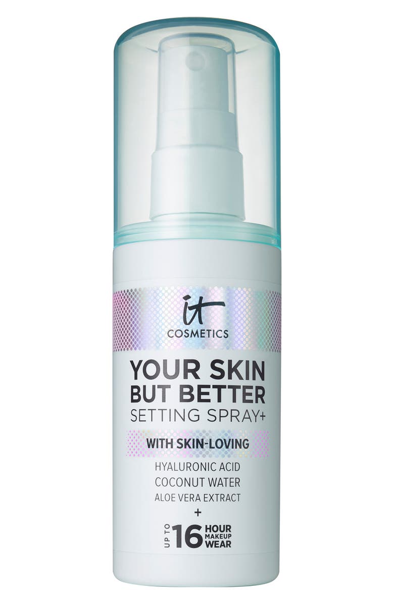IT Cosmetics Your Skin But Better Setting Spray+, Main, color,