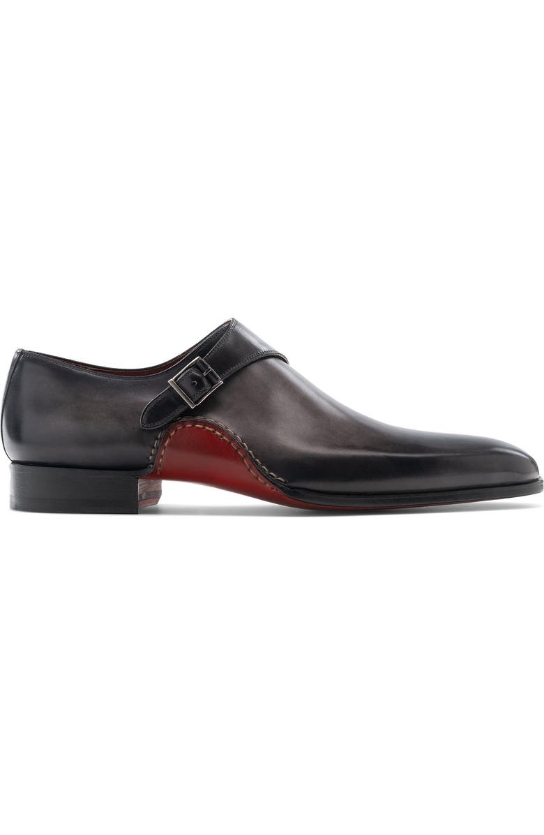 Magnanni Carrera Monk Strap Shoe, Alternate, color,