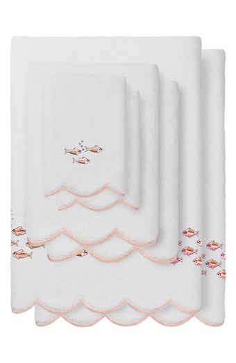6-Piece Fish School Turkish Cotton Towel Set
