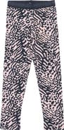 KENZO Kids' Animal Print Cotton Leggings