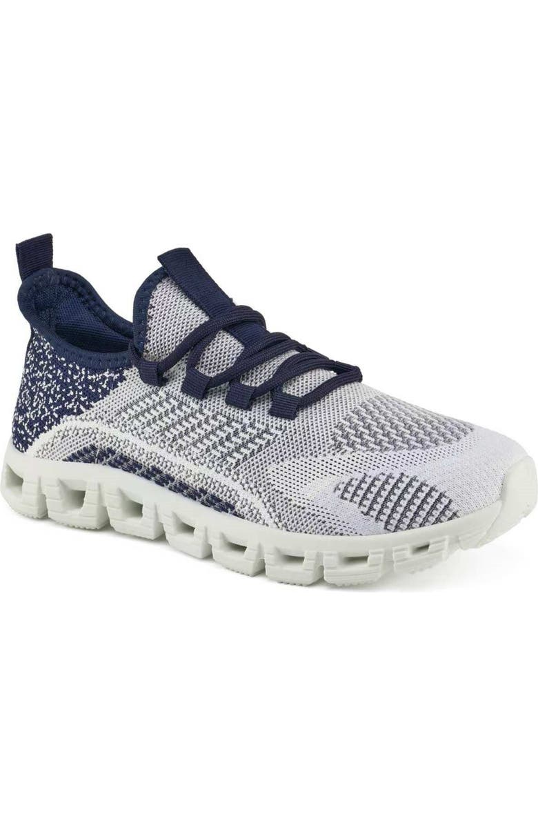 ZZDNU JSlides Footwear Cypress Sneaker, Main, color, White Navy