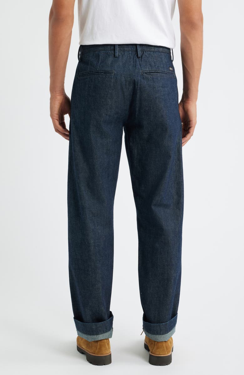 AG Archie Straight Leg Selvedge Trouser Jeans, Alternate, color, Carlson