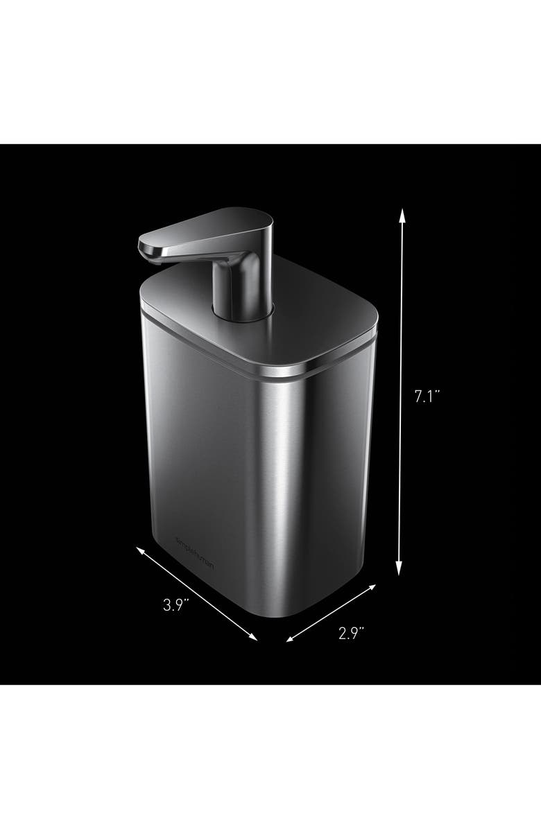 simplehuman 16-Ounce Pulse Pump Soap Dispenser, Alternate, color, 