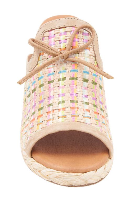 Andre Assous André Assous Nilla Wedge In Natural Multi